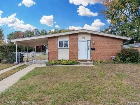 378 S WILDWOOD Street, Westland, MI 48186