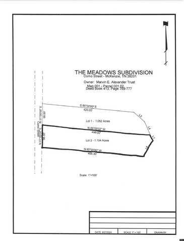 LOT 2 Como, McKenzie, TN 38201