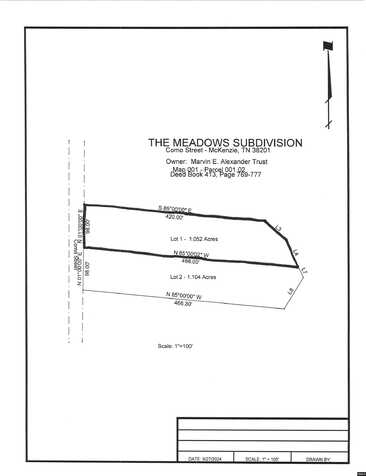 LOT 1 Como, McKenzie, TN 38201