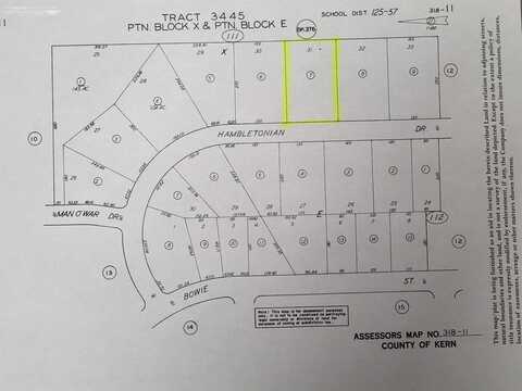 0 Hambletonian Drive Lot 31, Tehachapi, CA 93561