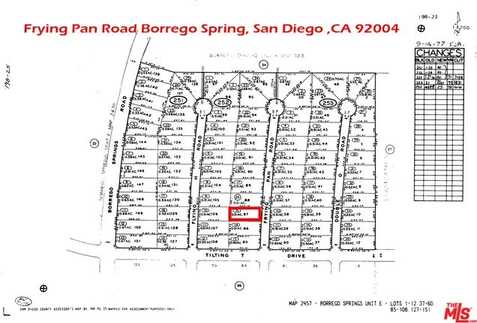 0 FRYING PAN RD, BORREGO SPRINGS, CA 92004