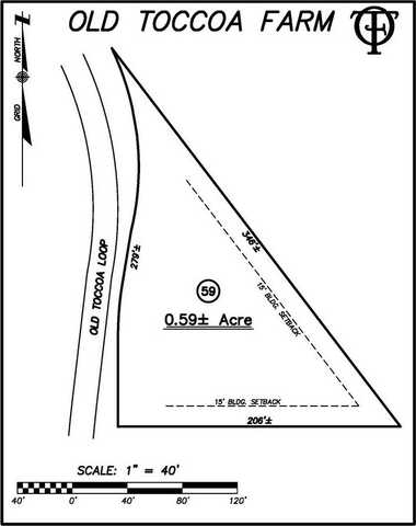 Lot 59 Old Toccoa Loop, Mineral Bluff, GA 30559