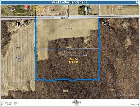 39 Acres Weinke Road, North Freedom, WI 53951