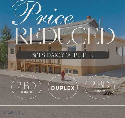 501 S Dakota, Butte, MT 59701