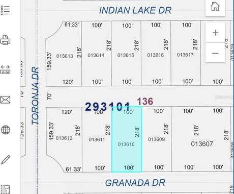 0 GRANADA DRIVE, INDIAN LAKE ESTATES, FL 33855