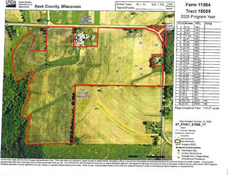 118.40 Ac County Road D, Loganville, WI 53943