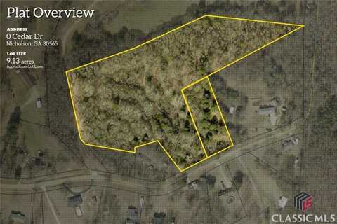 0 Cedar, Nicholson, GA 30565