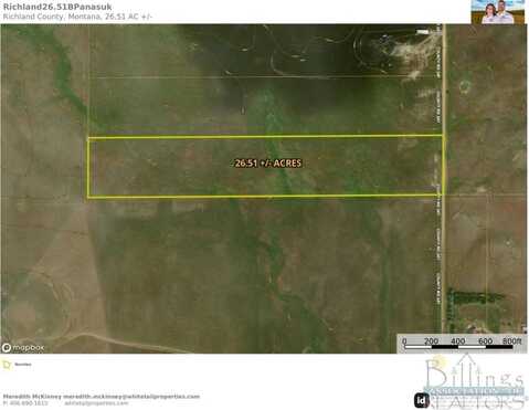 Nhn (26.51 Acres)) County Road 347 Sidney, MT, Sidney, MT 59270