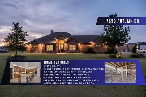 7650 Autumn Drive, Canyon, TX 79015