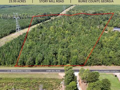 0 STORY MILL Road, Keysville, GA 30816