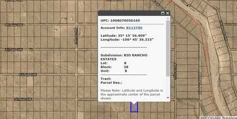 Xxx 5th Avenue NW, Rio Rancho, NM 87124