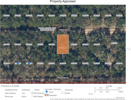 TOPPER STREET, INTERLACHEN, FL 32148