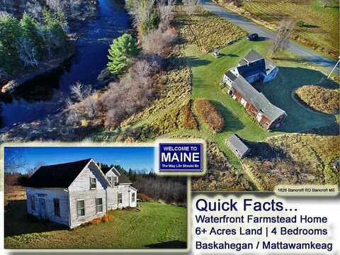 1826 Bancroft Road, Bancroft, ME 04497