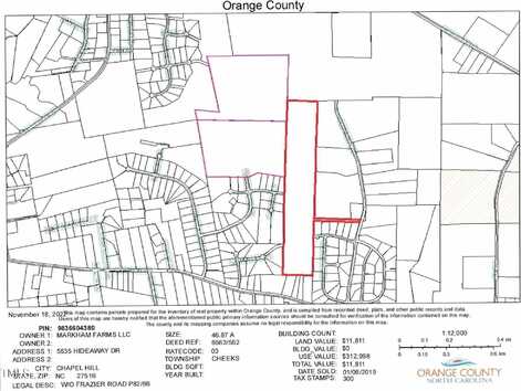 Tbd N Frazier Road, Efland, NC 27243