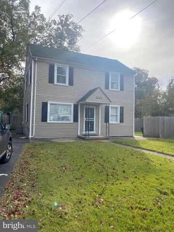 6503 20TH AVENUE, HYATTSVILLE, MD 20782