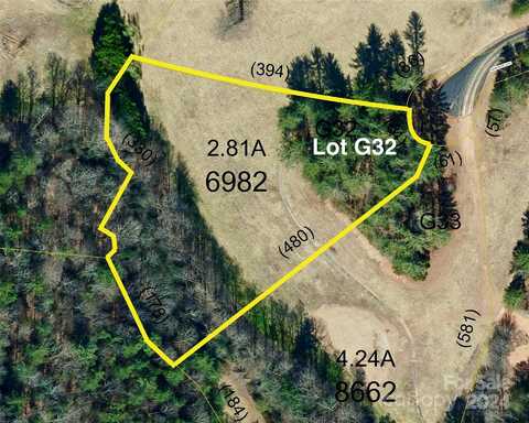 2.81 acres, 4098 Derbyshire Lane lot: G32, Lenoir, NC 28645