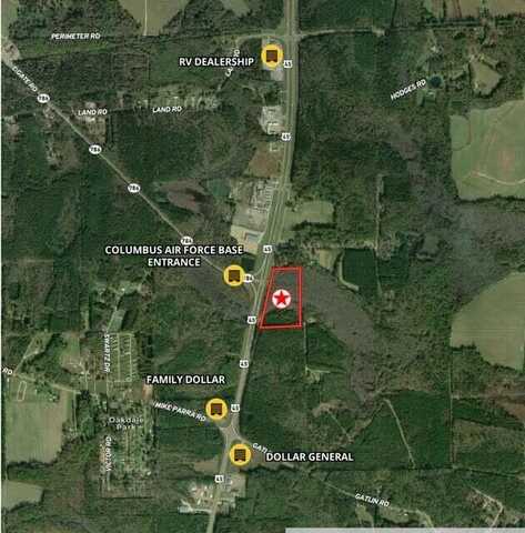 N Frontage Rd, Columbus, MS 39701