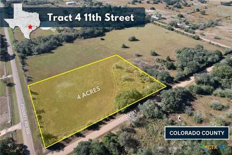 Tract 4 11Th Street, Garwood, TX 77470