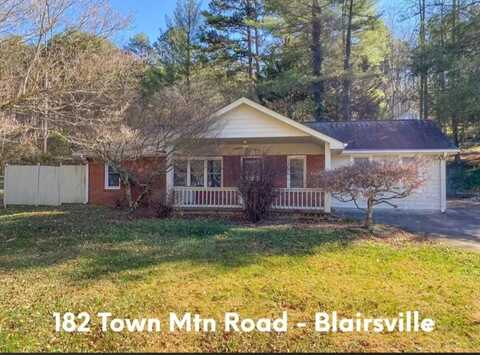 182 Town Mountain Road, Blairsville, GA 30512