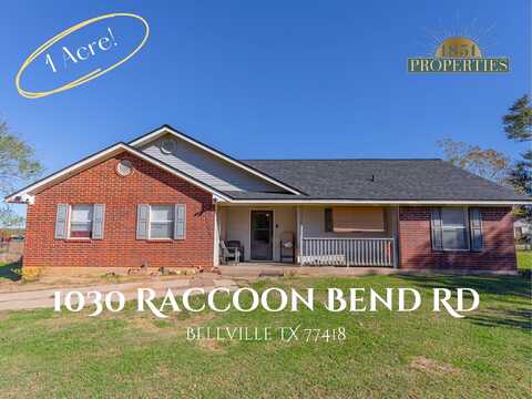 Raccoon Bend, BELLVILLE, TX 77418