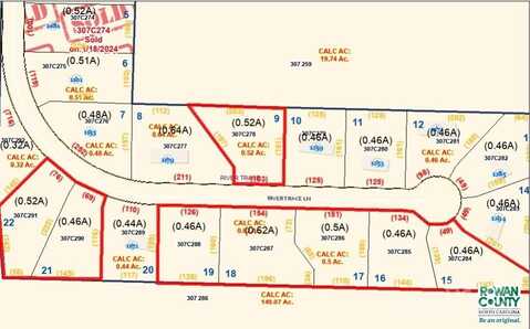1207 + River Trace Lane unit: 9,15-19,21&21, Salisbury, NC 28144