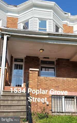 1534 POPLAR GROVE STREET, BALTIMORE, MD 21216