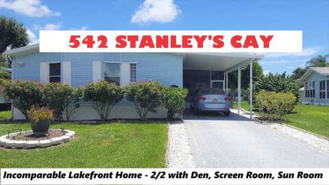 542 Stanley's Cay, Vero Beach, FL 32966