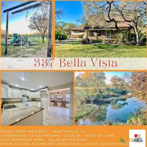 337 Bella Vista Lane, Martindale, TX 78655