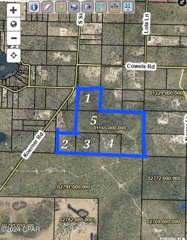 1N 12W- Koerner Road, Fountain, FL 32438