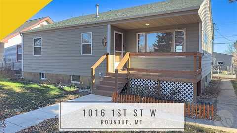 1016 1st Street W, Roundup, MT 59072