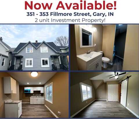351-353 Fillmore Street, Gary, IN 46402