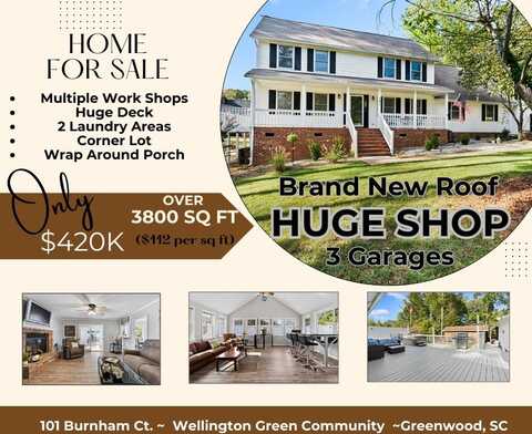 101 Burnham Ct, Greenwood, SC 29649