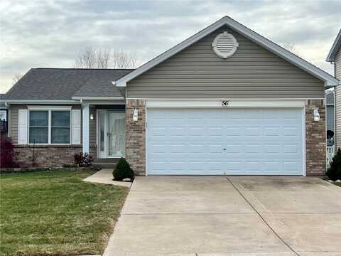 56 E Homefield Point Court, O'fallon, MO 63366