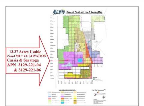 0 Cassia 13.37-acres Road, Adelanto, CA 92301