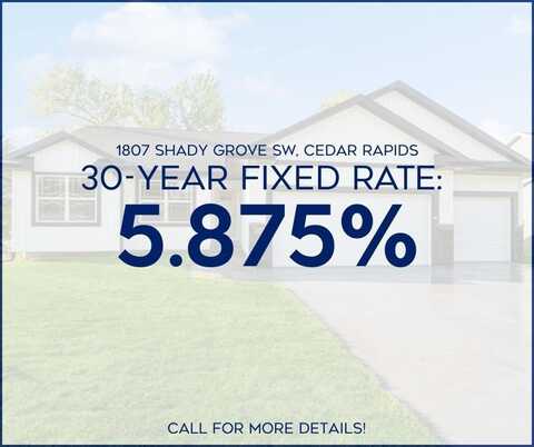 1807 Shady Grove Road SW, Cedar Rapids, IA 52404