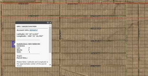 Lt7,8 26th Avenue NW, Rio Rancho, NM 87144