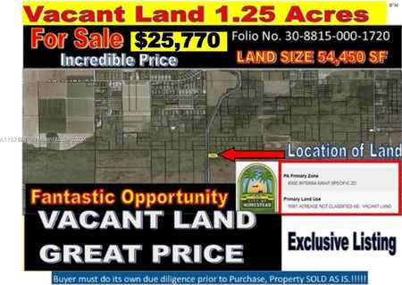 LAND HOMESTEAD, Homestead, FL 33034