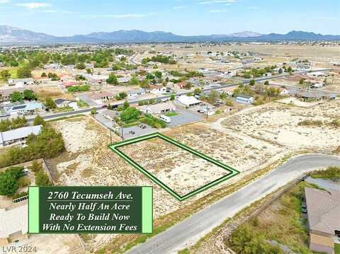 Tecumseh Avenue, Pahrump, NV 89060