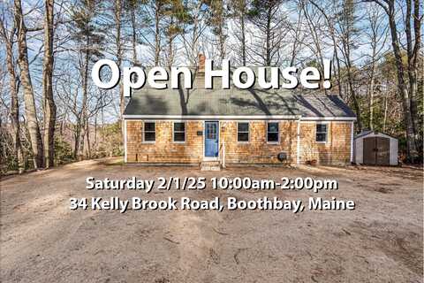 34 Kelly Brook Road, Boothbay, ME 04537