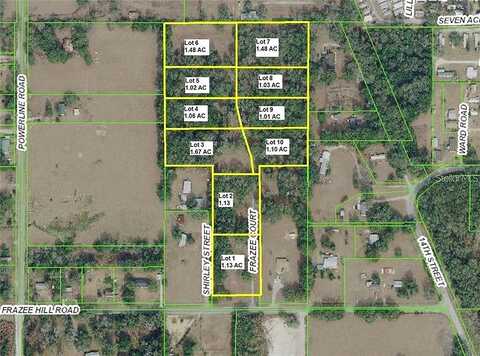 Lot#3, Frazee Ct, Dade City, FL 33523