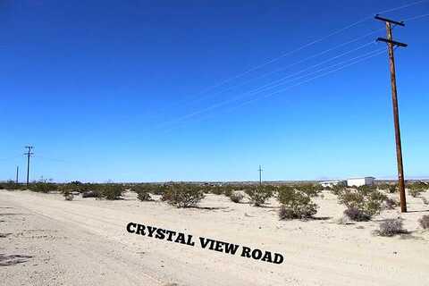 Crystal View Road, 29 Palms, CA 92277