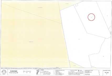 Map 6 Lot 3, Cushing, ME 04456