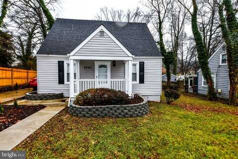 4705 BENNETT AVENUE, SUITLAND, MD 20746