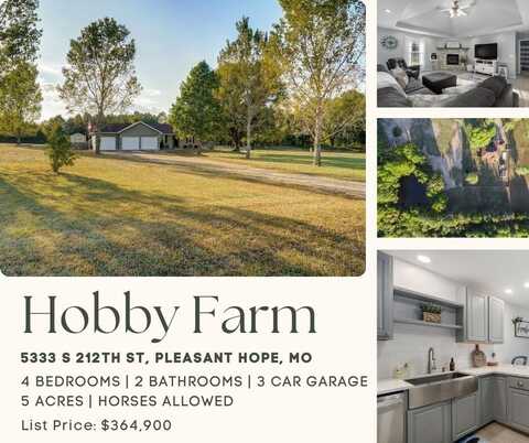 5333 S 212th Road, Pleasant Hope, MO 65725