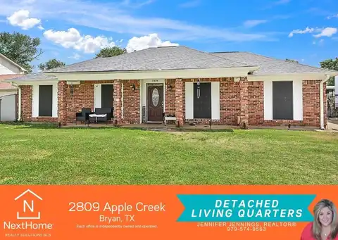 2809 Apple Creek, Bryan, TX 77802