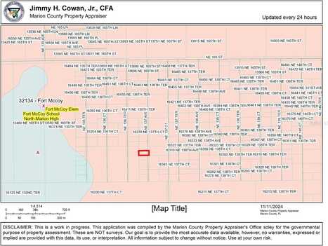 Tbd NE 137TH AVENUE, FORT MC COY, FL 32134
