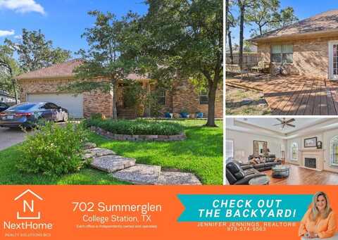 702 Summerglen Drive, College Station, TX 77840