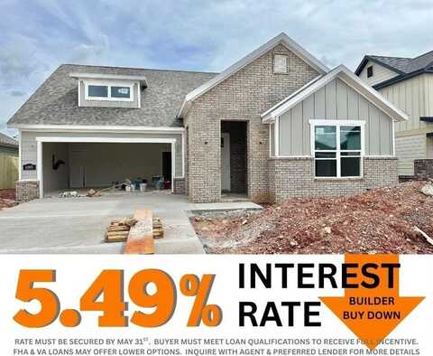 6005 SW Coywolf ST, Bentonville, AR 72713