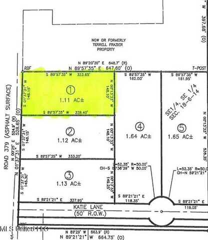 Lot 1 Rd 379, Kiln, MS 39556