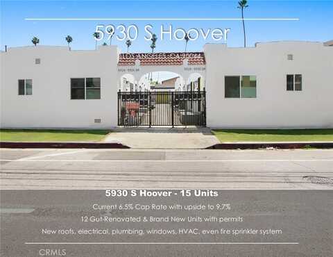 5930 S Hoover, Los Angeles, CA 90044